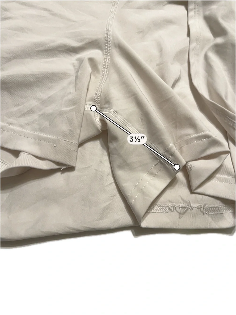 Adidas Girls XL White Golf Skort Tiered Ruffle Tennis Skirt Shorts Athletic - Picture 11 of 11